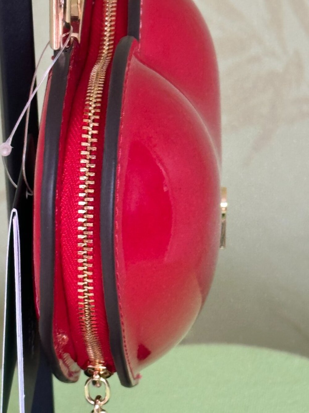 KATE SPADE KEY TO MY HEART WRISTLET:NWT CHERRY ROUGE - Picture 5 of 16